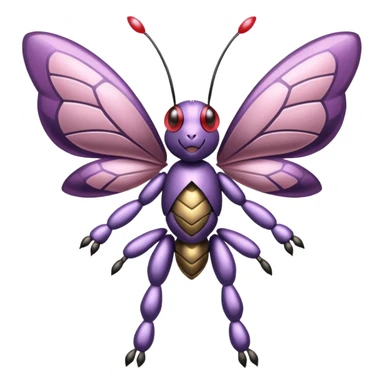Vikavolt-Pinsir-Butterfree-Genesect-Miraidon-fusion, full body sticker