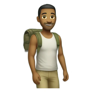 walking in the jungle sticker