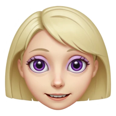 A female where the facial features are subtly distorted in impossible ways, unnatural eye color with veiny eyes, sickly skin texture combined with an unnatural creepy smile, liminal setting that feels wrong, uncanny eerie art style, extremely uncanny, scary femme fatale, bob cut, mole under eye sticker