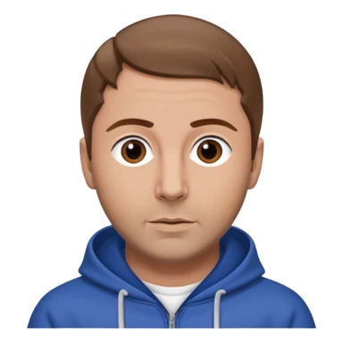 Terry Coldwell of east 17 with brown hair sticker