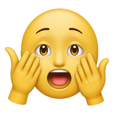 Tourne cet emoji 🤜 de -90 degrés et met le sur la bouche de cette emoji 😭 sticker