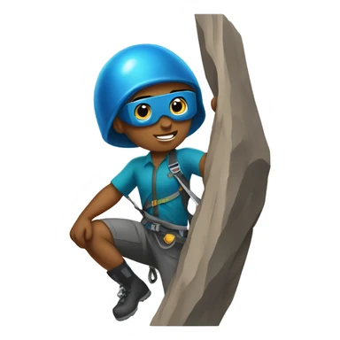 Peacock professional rock climbing  sticker