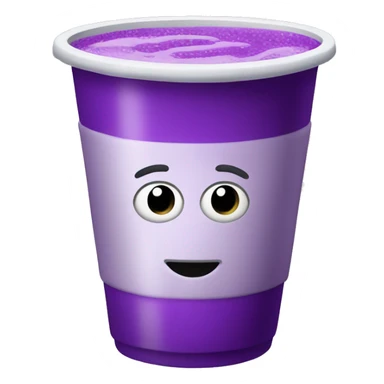 Double cup of purple drink sticker