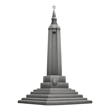 latvian freedom monument sticker