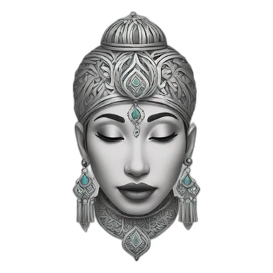 Maroc tatouage sticker