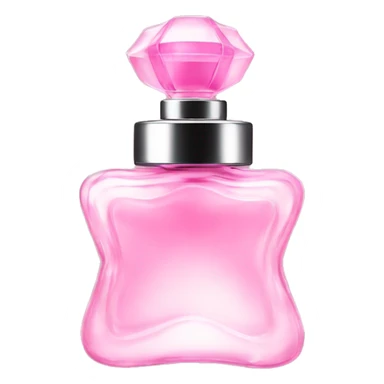 Fairy light pink perfume with bow sticker