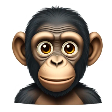 chimp sticker