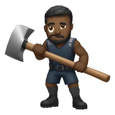 sophisticated defender with a hammer sticker