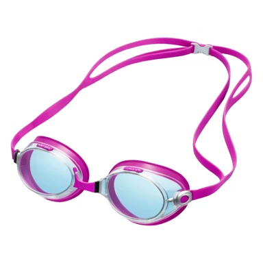 Speedo vanquisher swim goggles pink sticker