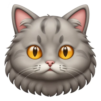 Sad Cat farting sticker