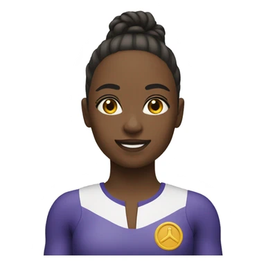 Femme fesant de la gymnastique  sticker