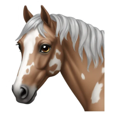 Appaloosa horse sticker