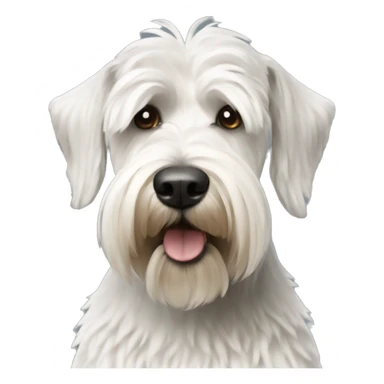 White short haired russian terrier sticker