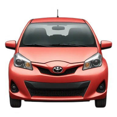 Toyota yaris sticker