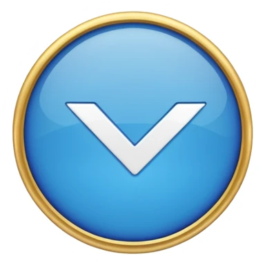 Creat me a meta verification badge in form of emoji sticker