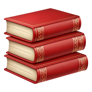 read books written in caligraphy in red letters sticker