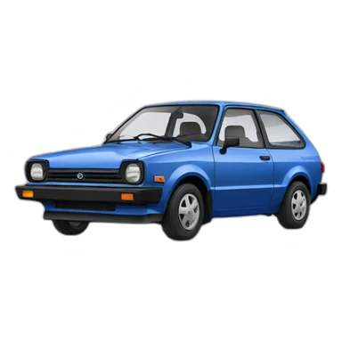 Toyota starlet 1981 sticker