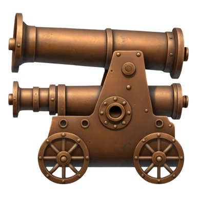 ship cannon  sticker