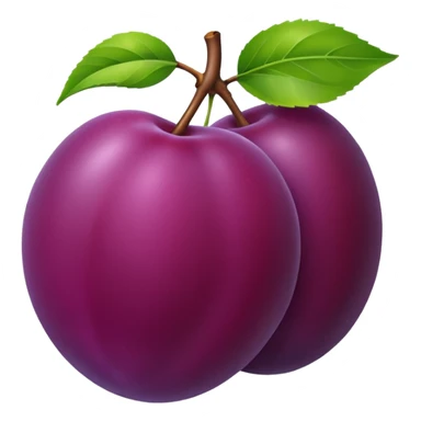 plum sticker
