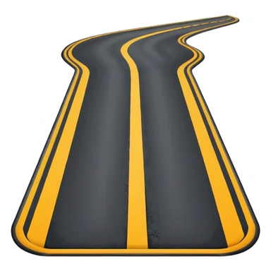 CARRETERA sin cuadro  sticker