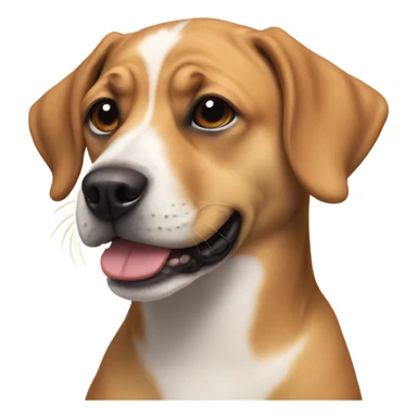 Chill guy dog meme sticker