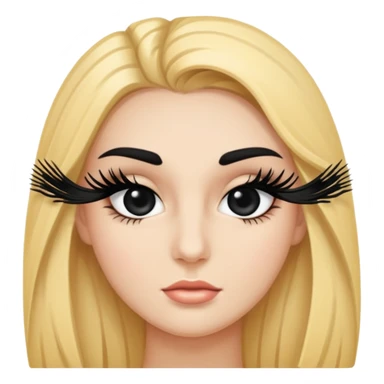 MASCARA PRETO E BRANCA sticker