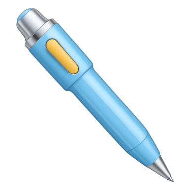 Light blue nice pen sticker