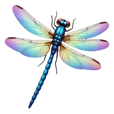 Dragonfly sticker