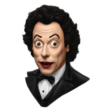 Tim Curry Rocky Horror sticker