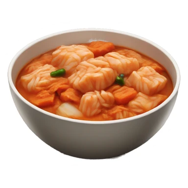 kimchi stew in a bowl  sticker