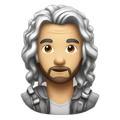 scorpio chrome sticker