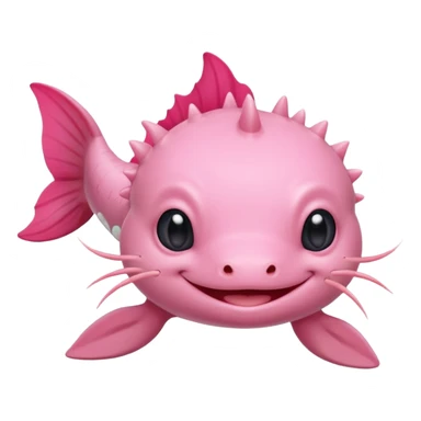 cute axolotl sticker