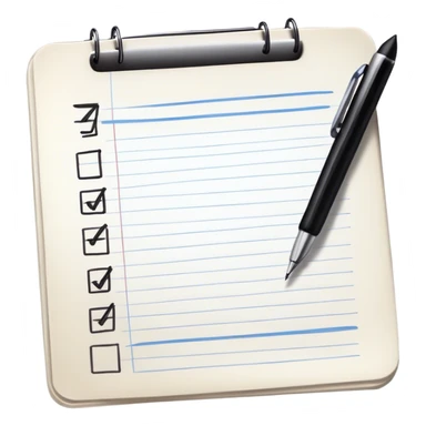 Task list and lock sticker