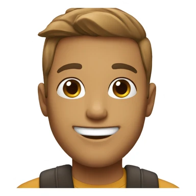 happy selfie with a twist sticker