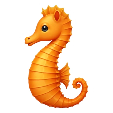 Create a seahorse emoji sticker