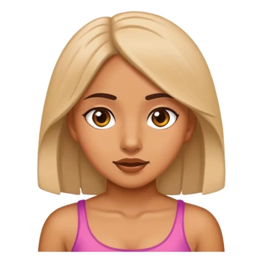 Karla oynayan kız sticker