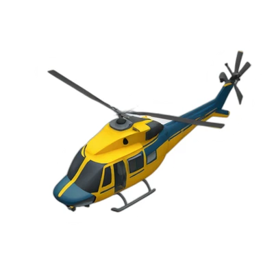 helicopter montaine rescue sticker