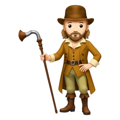 Jethro Tull (Band): A legendary British progressive rock band led by Ian Anderson, named after the 18th-century agriculturist. sticker