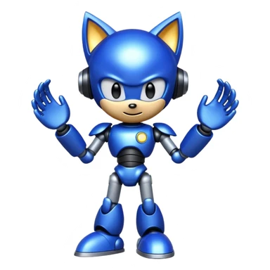 metal sonic sticker