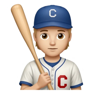 baseball player sticker