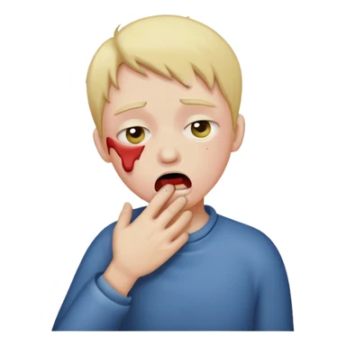 choking self emoji  sticker