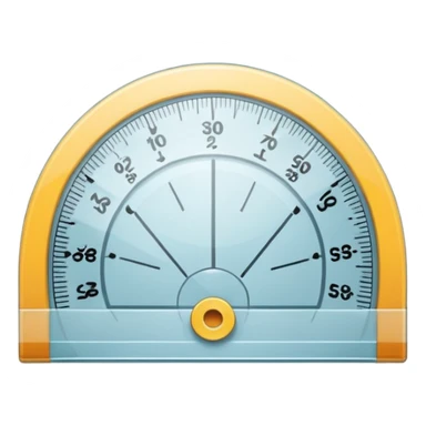 "📏" This emoji is for ruler. Then make an emoji for protractor. Which is real emoji type like the give sticker