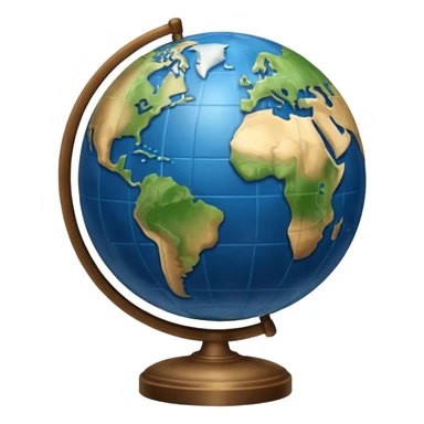Earth Globe from Film Studios sticker