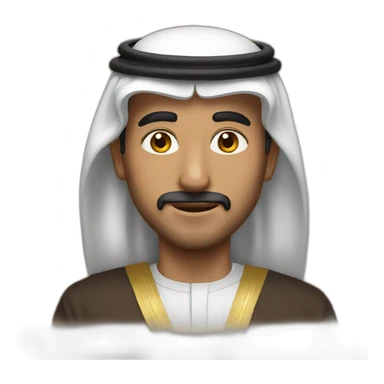 a man from saudi arabia sticker