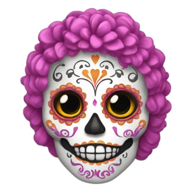 Dia de los muertos sticker
