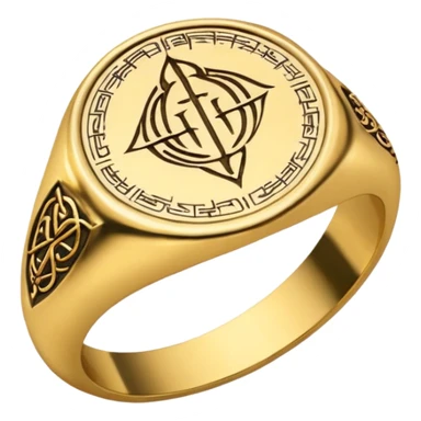 LoTR signet ring sticker