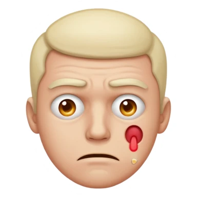 emoji alter mann krank sticker