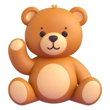 teddy bear sticker