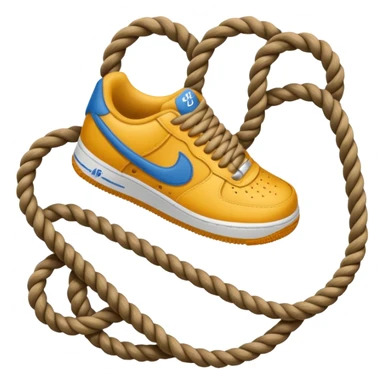 Rope lace af1 sticker