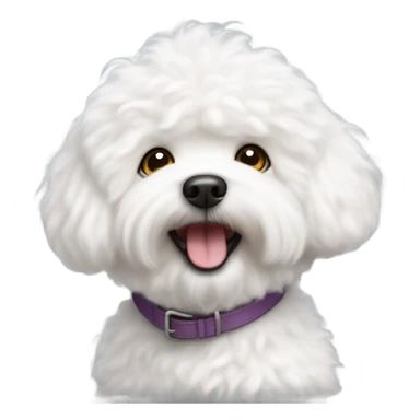 Bichon frise sticker
